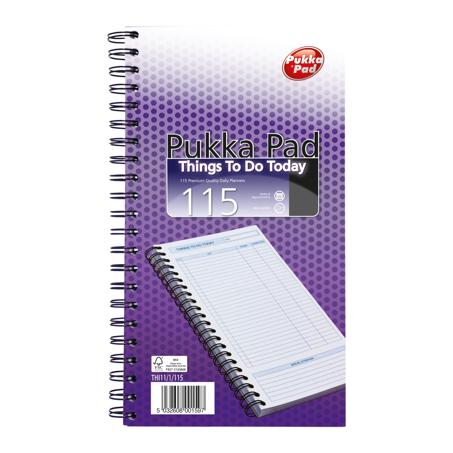 Things To Do Today - 3 packs of 5 per box FSC Mix